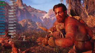 Far Cry Primal AMD Ryzen 5 2500U Vega 8 HP ENVY x360 Gameplay Benchmark [upl. by Nolrev828]