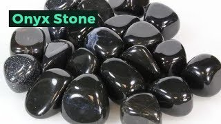 Onyx Stone Colors Benefits Meaning Price amp Origin [upl. by Hamforrd]