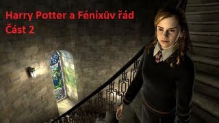 Český GamePlay Harry Potter a Fénixův řád část 2 [upl. by Llewoh]