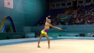 2013 Rhythmic Gymnastics World Championships  Clubs and Ribbon Finals [upl. by Cousin]