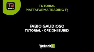 Come utilizzare le opzioni sul mercato Eurex  Trading Webank [upl. by Rennat387]