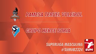 Jornada 16 Pamesa Teruel Voleibol VS Grupo Herce Soria [upl. by Ardnu]