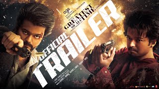 The GOAT Official Trailer Telugu Thalapathy Vijay  Venkat Prabhu  Yuvan Shankar Raja  TSeries [upl. by Morril]