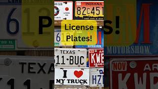 License Plates [upl. by Atolrac931]