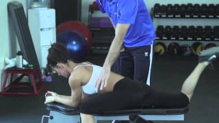 Back and Hip PrehabRehab Psoas Stretching [upl. by Chemar]