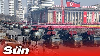 North Korea 70th Anniversary Military Parade 2018 FULL [upl. by Voltmer]