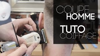 Coupe tendance homme 2017  Tuto coiffage [upl. by Alvord657]