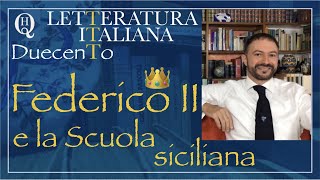 Letteratura italiana 8 Federico II e la Scuola siciliana [upl. by Oster266]