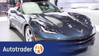 2014 Chevrolet Corvette Stingray  Convertible  2013 New York Auto Show  AutoTrader [upl. by Everara]