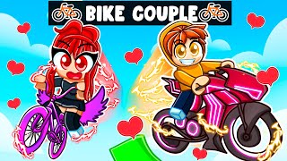 I Spent 100000 In Roblox Bike Obby With MY LOVING BULLY [upl. by Celie]