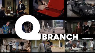 James Bond 007  ALL Q BRANCH SCENES [upl. by Innus]