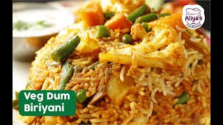 Veg Dum Biryani  Veg Biryani Recipes  வெஜ் பிரியாணி  Vegetable Biryani  Pulao [upl. by Rahm288]