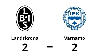 Landskrona BOIS  IFK Värnamo 22  Allsvenskan Höjdpunkter [upl. by Ecertal311]