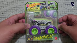 Carbonator  Hot Wheels Monster Truck Glow in the Dark [upl. by Romito]