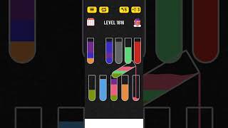 Water sort puzzle  Level 1816 [upl. by Leisam]