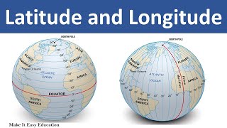 LATITUDE AND LONGITUDE  SOCIAL STUDIES  HOW TO FIND THE COORDINATES ON THE EARTH  GEOGRAPHY [upl. by Aklog]