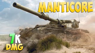 Manticore  4 Kills 7K DMG  Spectacular  World Of Tanks [upl. by Sofko483]