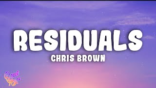 Chris Brown  Residuals [upl. by Belmonte]