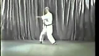 5 Wado Ryu Karate Kata Pinan Godan  Tatsuo Suzuki [upl. by Cohn828]