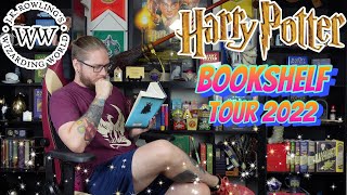 Harry Potter Bookshelf  Room Tour 2022 [upl. by Zantos]