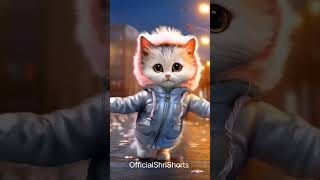 amazing dance  beautiful cat dance cat funny youtubeshorts [upl. by Ingemar]