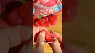 Trying Peelable Gummies from Japan 🇯🇵 gummy gummies japanesefood [upl. by Radbourne]