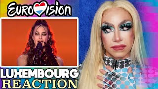 🇱🇺 Tali  Fighter REACTION  Luxembourg Eurovision 2024 [upl. by Siegler99]