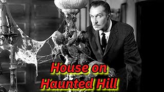 CULT HORROR REVIEW  William Castles House on Haunted Hill 1959 starring Vincent Price [upl. by Massie]