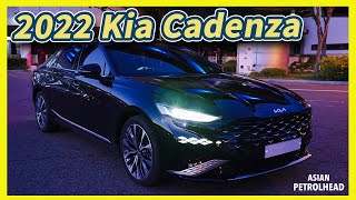 The 2022 Kia Cadenza Review – Night Drive POV Kia K8 Review [upl. by Sitra]