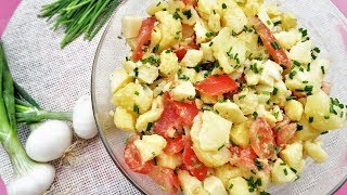 SALADE DE POMMES DE TERRE VINAIGRETTE [upl. by Yanahc]