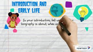 How to Write a Biography for kids [upl. by Nosnor]