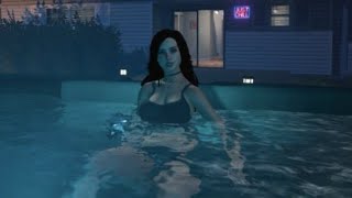 Have fun with Vickie on the hot tub  House Party 1 [upl. by Myrtice]