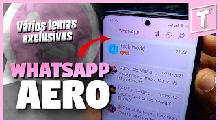 Novo WhatsApp AERO Melhor que o GB  versão 2023 [upl. by Elmer]