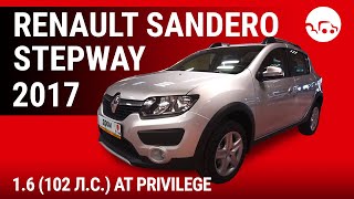 Renault Sandero Stepway 2017 16 102 лс AT Privilege  видеообзор [upl. by Nellad760]