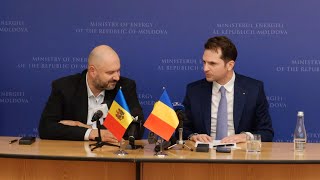 Semnarea Memorandumului pentru promovarea inovării din domeniul energiei din Moldova și România [upl. by Annaicul322]