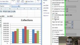 Excel Video 79 Horizontal Axis Options [upl. by Ahsatniuq]