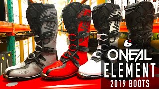 ONeal 2019 Element Boot  BTO Sports Warehouse Review [upl. by Bethany177]