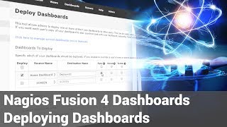 4 Nagios Fusion 4  Dashboards  Deploying Dashboards [upl. by Rosamond]