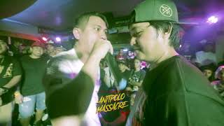 Bahay Katay  MZhayt Vs Jonas  Rap Battle  Antipolo Massacre [upl. by Jerad]