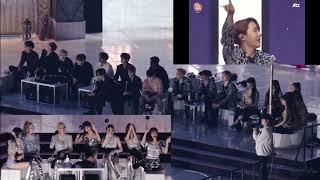 Idols React to BTS Skool Luv Affair Perfomance at GDA Golden Disk Awards 2020 Eng Lyrics [upl. by Palla]