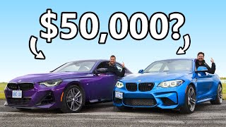 2022 BMW M240i vs 2018 BMW M2  Will The Real M Car Please Stand Up [upl. by Elurd]