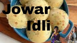 Jowar idli jonna idli jowar jowarrecipes millet idli [upl. by Kciredorb]