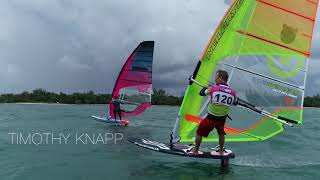 Miami Windsurf Foiling through a storm Windsurfing legends [upl. by Eiznikcm]