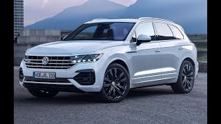 2019 VW Touareg RLine  Interior Exterior and Drive [upl. by Eedya]