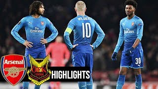 Arsenal vs Östersunds 12 All Goals amp Highlights Europa League 22022018 HD [upl. by Marylou]