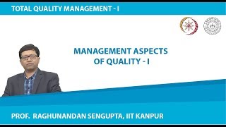 Management Aspects of Quality  I [upl. by Tace474]