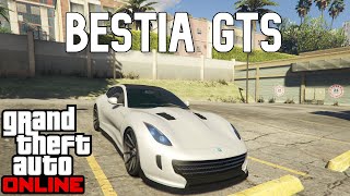 GTA Online  Grotti Bestia GTS Customization amp Review [upl. by Arikahs873]