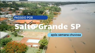 Passeio por Salto Grande após semana chuvosa drone garciadrone saltogrande [upl. by Wiles]