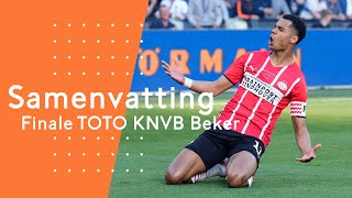 WAT EEN FINALE 🏆  Highlights PSVAjax  Finale TOTO KNVB Beker [upl. by Alywt]