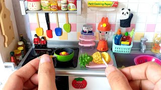 Cooking Toys ASMR  ReMent Mini Kitchen  Miniature Breakfast [upl. by Diet]